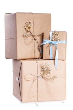 Kraft kağıt hediye kutusu