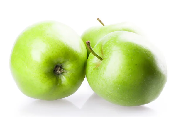 Grönt äpple — Stockfoto