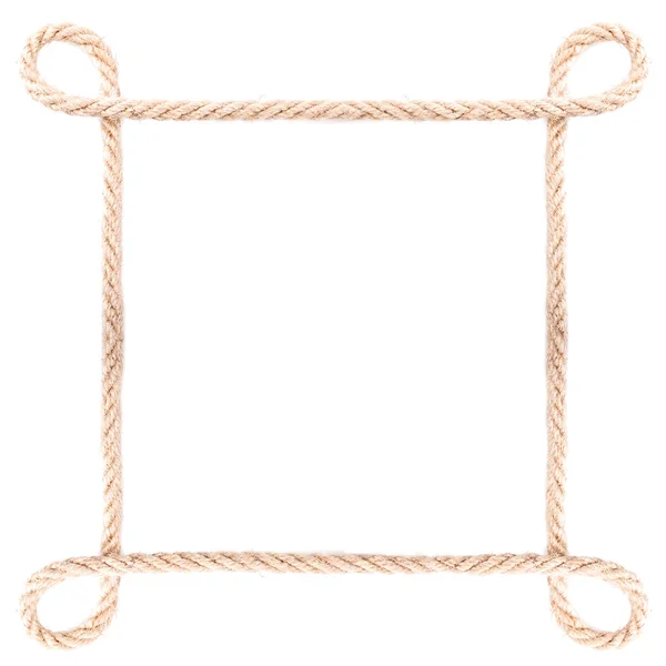 Touw frame knoop — Stockfoto