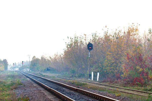 Vías férreas —  Fotos de Stock