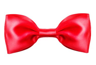 izole kırmızı yay