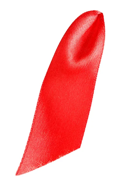 Red ribbon Isolated — Stock Photo, Image