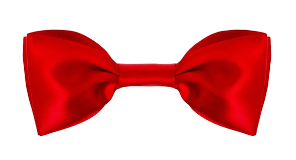 Red bow ribbon — Stock Photo, Image