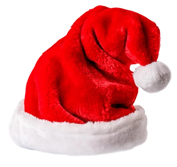 Santa sombrero aislado —  Fotos de Stock