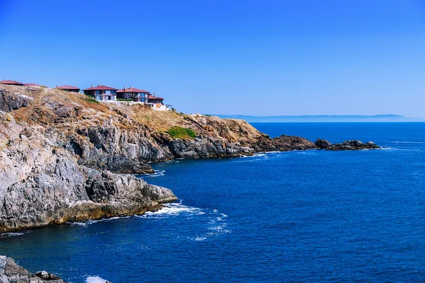 Sky rock sea shore — Stock Photo, Image