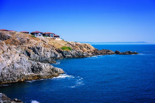 Sky rock sea shore — Stock Photo, Image