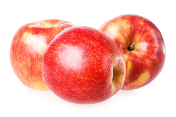 Izole Kırmızı elma — Stok fotoğraf