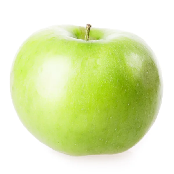 Groene appel geïsoleerd — Stockfoto