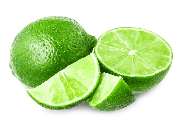 Lime green fruit — Stock Photo, Image