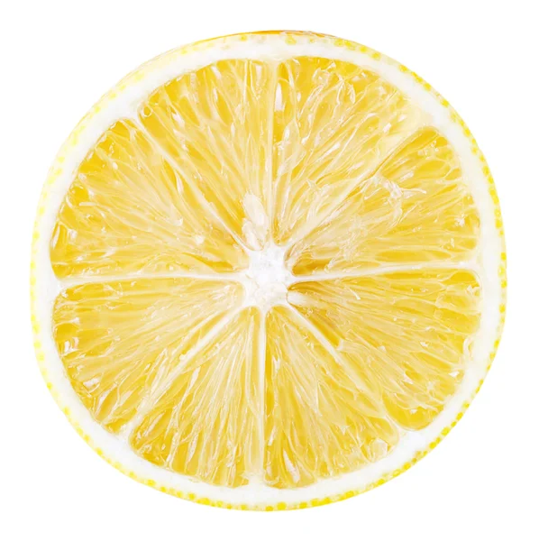Žlutá zralá šťavnatá citron — Stock fotografie