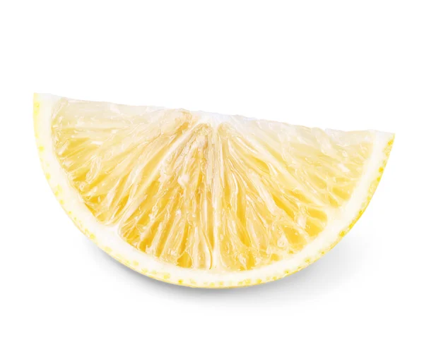 Желтый сочный лимон — стоковое фото