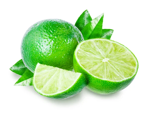 Lime green fruit — Stock Photo, Image