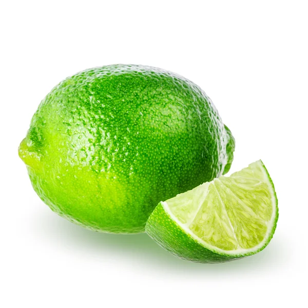 Lime green fruit — Stock Photo, Image