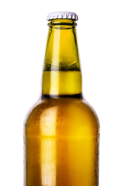Glass bottle of beer — Stock Photo, Image