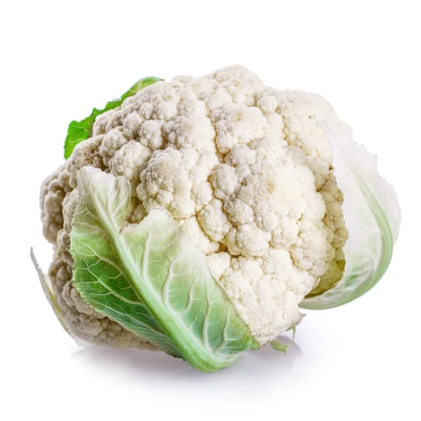 Cauliflower  Isolated on white — Stock Photo, Image