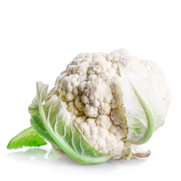 Cauliflower  Isolated on white — Stock Photo, Image