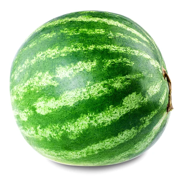 Wassermelone Wassermelone isoliert auf weiß — Stockfoto