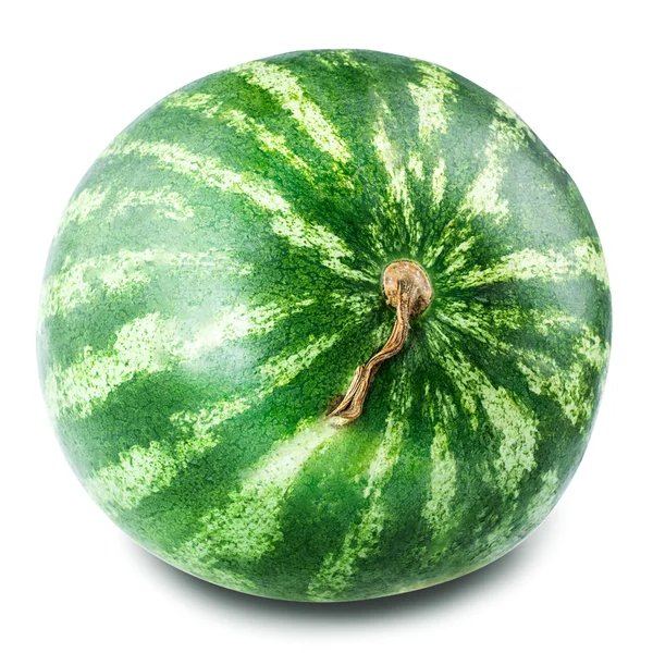 Wassermelone Wassermelone isoliert auf weiß — Stockfoto