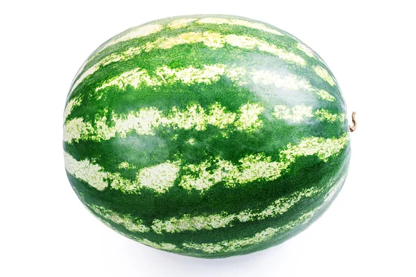 Vattenmelon isolerad på vitt — Stockfoto