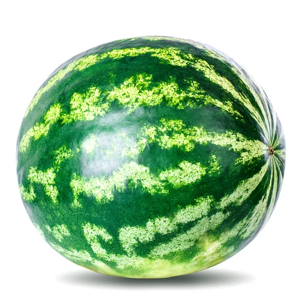 Wassermelone isoliert auf einer weißen — Stockfoto