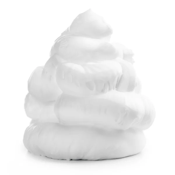 Foam Isolated on white — Stock Photo, Image