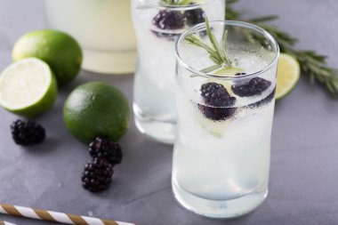 BlackBerry limon ve biberiye limonata