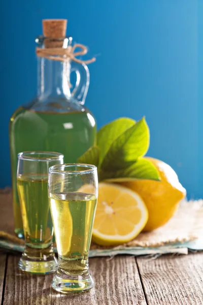 Limoncello σε μικρές πλάνα — Φωτογραφία Αρχείου