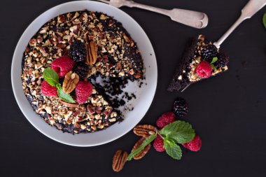 Fındıklı çikolatalı Muzlu Kek