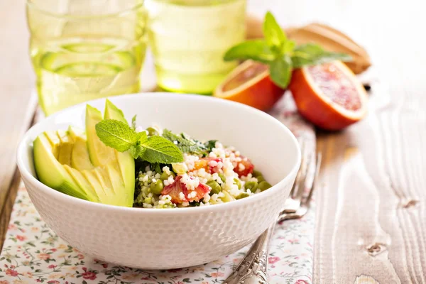 Couscous com legumes — Fotografia de Stock