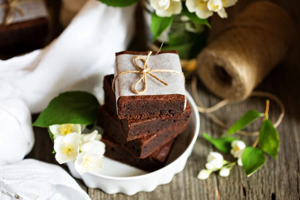 Маскарпоне шоколад тістечка — стокове фото