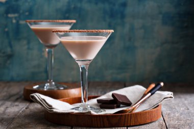 Çikolatalı martini kokteyl