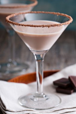 Çikolatalı martini kokteyl