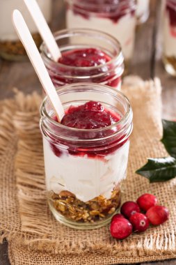 Şükran günü Kahvaltı Kabak granola ile