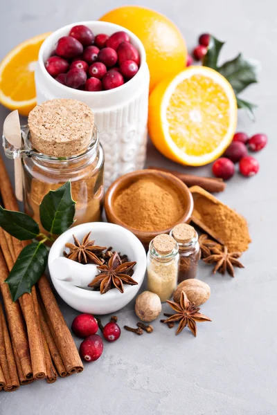 Homemade mix of spices in a jar — Stock Photo, Image