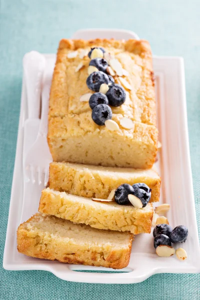 Torta di limoni e mandorle — Foto Stock