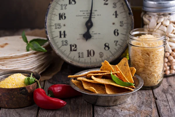 Ingredienti per la cucina messicana — Foto Stock