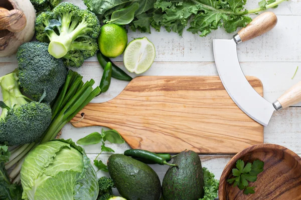 緑の新鮮な食材コピー スペース — ストック写真