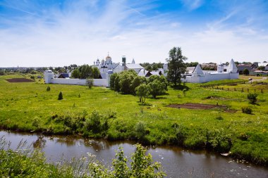 Suzdal.The Golden Ring of manastırda şefaat (Pokrovsky) 