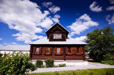 Suzdal cephe eski Rus günlük evler