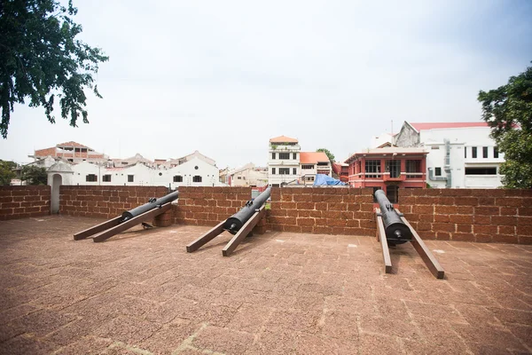 Malacca stad, världsarvsstad i melaka, malaysia — Stockfoto