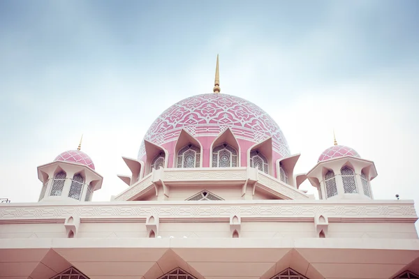 Putrajaya şehirde, Malezya Putra Camii yer — Stok fotoğraf