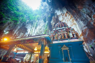 Batu mağaraları, Malezya - 18 Ocak 2014: Thaipusam Batu mağaraları tem
