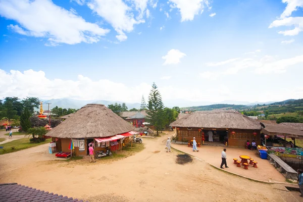 Villaggio cinese vicino a Chiang Mai — Foto Stock