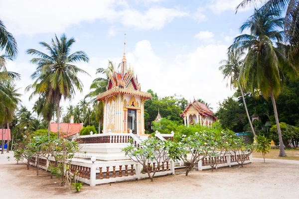 Buddhistický chrám v koh Samui, Thajsko. — Stock fotografie