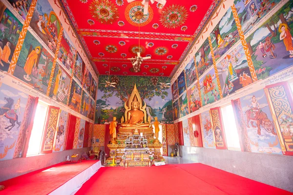 Buddhist temple in island koh Samui, Thailand. — Stock Photo, Image