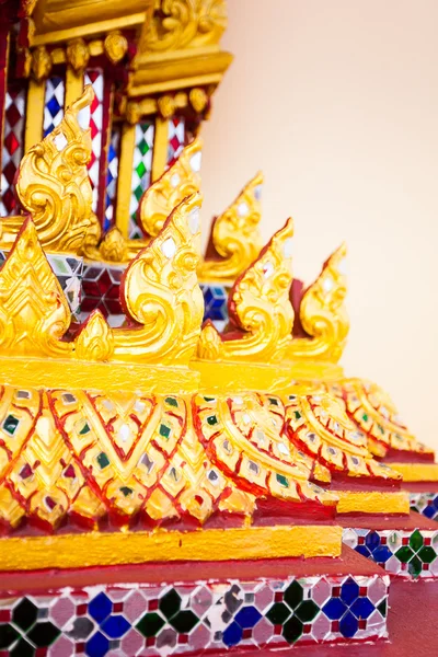 Dettaglio del tempio buddista in Koh Samui, Thailandia — Foto Stock