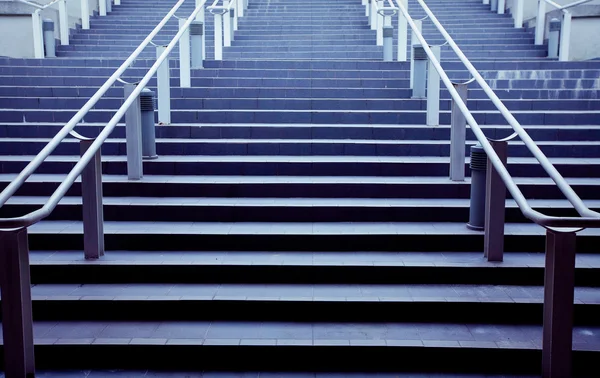 Modern stairs leading to an office building — Stock Photo, Image