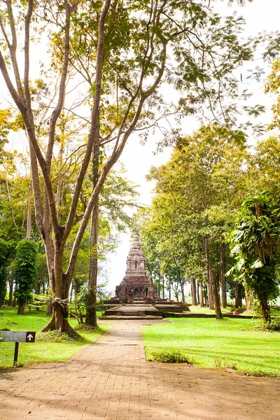 Ruins of temple in Sop Ruak, Northern Thailand — Stock Photo, Image