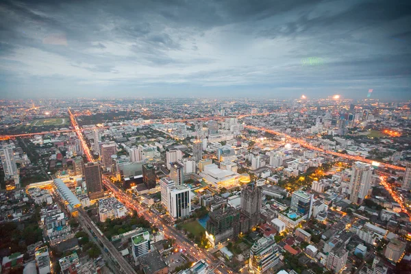 Bangkok ville la nuit — Photo