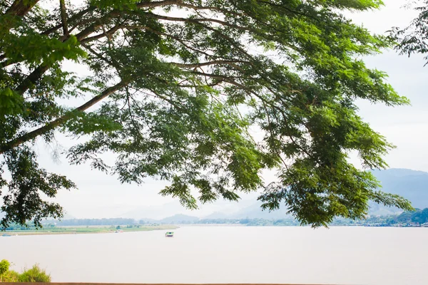 Mekong river in the place named Golden Triangle — Stock Photo, Image